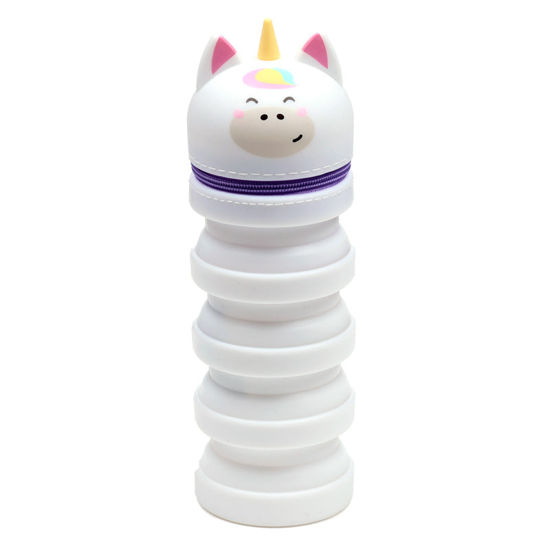 Silicone Pop Up Pencil Case - Adoramals Adoracorn Unicorn PCASE78-0