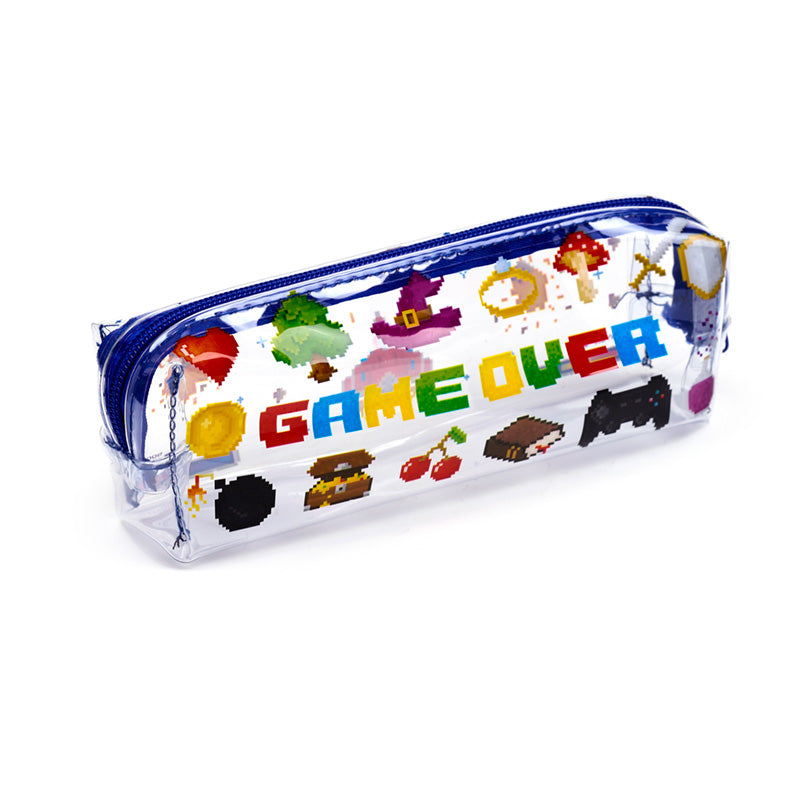 Clear Window Pencil Case - Game Over PCASE81-0