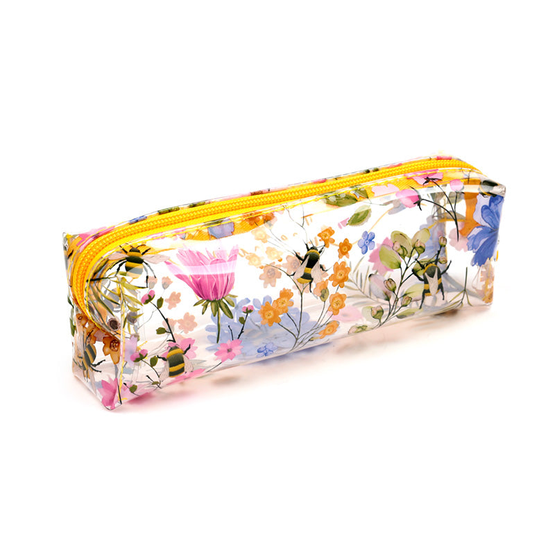 Clear Window Pencil Case - Nectar Meadows PCASE82-0