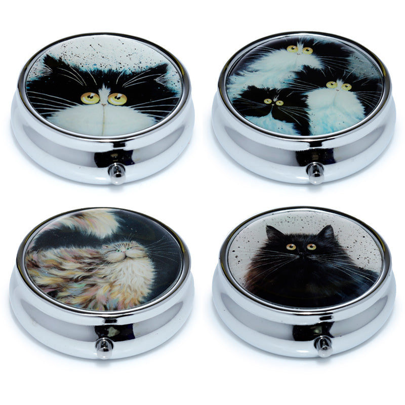 Kim Haskins Cats Pill Box PILL16-0