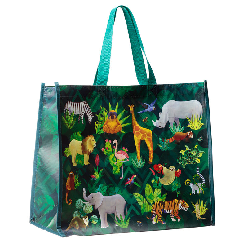 Recycled RPET Reusable Shopping Bag - Animal Kingdom RPBAG26-0