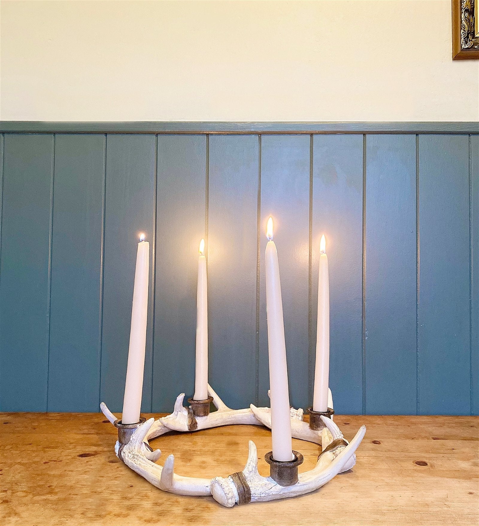 Antler Candle Holder-3