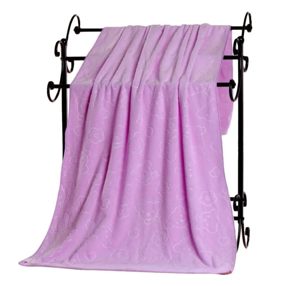 140x70cm Shower Towel Large Beach Towels Quick-Drying Towel Bath Towel Absorbent Soft Comfort Bathrobe Microfiber Towel Bathroom