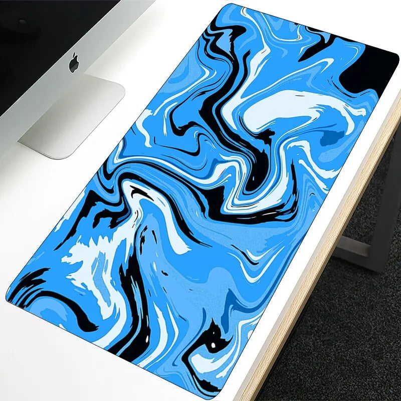 XXL Strata Liquid 900x400 Mouse Pad Computer Laptop Anime Keyboard Mouse Mat Large Mousepad Keyboards Gamers Decoracion Desk Mat