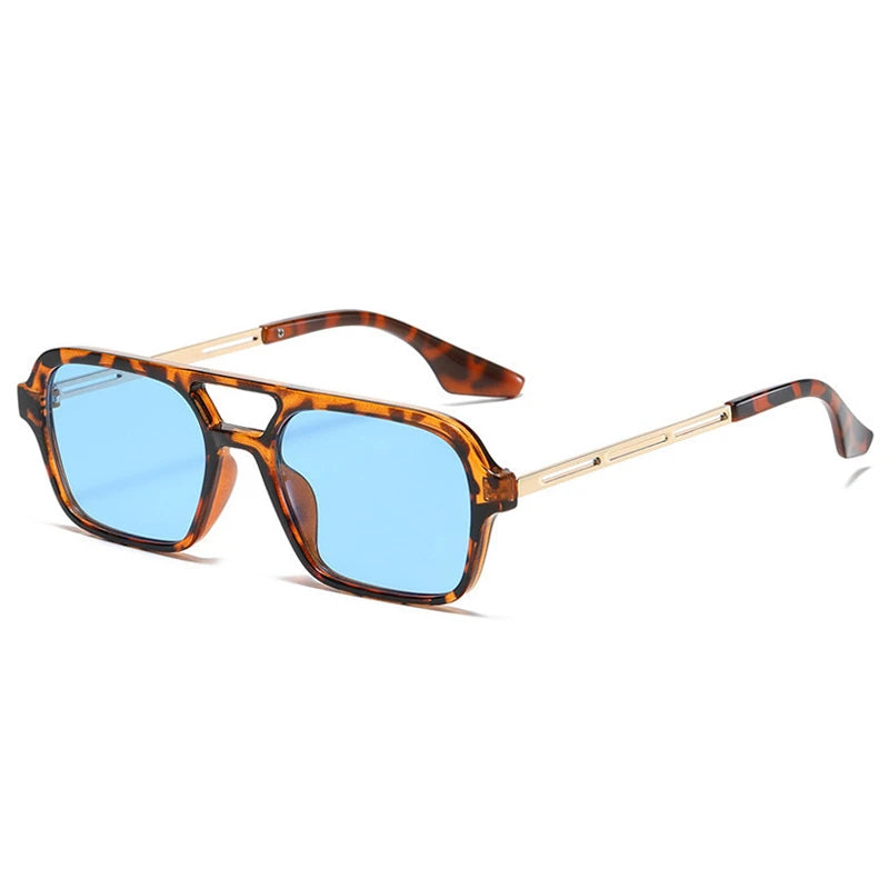 New Small Square Sunglasses Woman Brand Designer Candy Colors Sun Glasses Retro Shades Ladies Blue Mirror Driving Eyewear