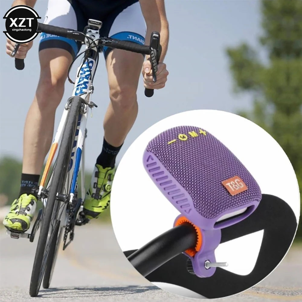 TG392 Outdoor Bicycle Bluetooth-compatible Speaker TWS Wireless Sound Box Built-in Mic Hands-free Call IPX5 Waterproof Subwoofer