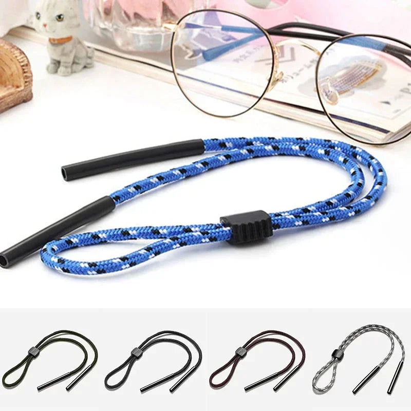 1Pc Anti-Slip Floating Eyeglasses Straps Polyester Chain Sunglasses Chain Sports String Glasses Ropes Band Cord Holder Lanyard