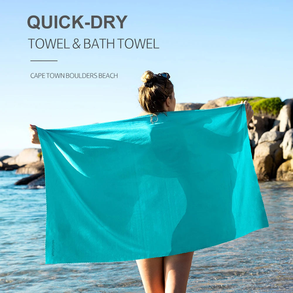 Naturehike Quick Dry Towel Portable Ultralight Breathable Bath Towel Beach Camping Hiking Swimming 2 Sizes NH19Y001-J