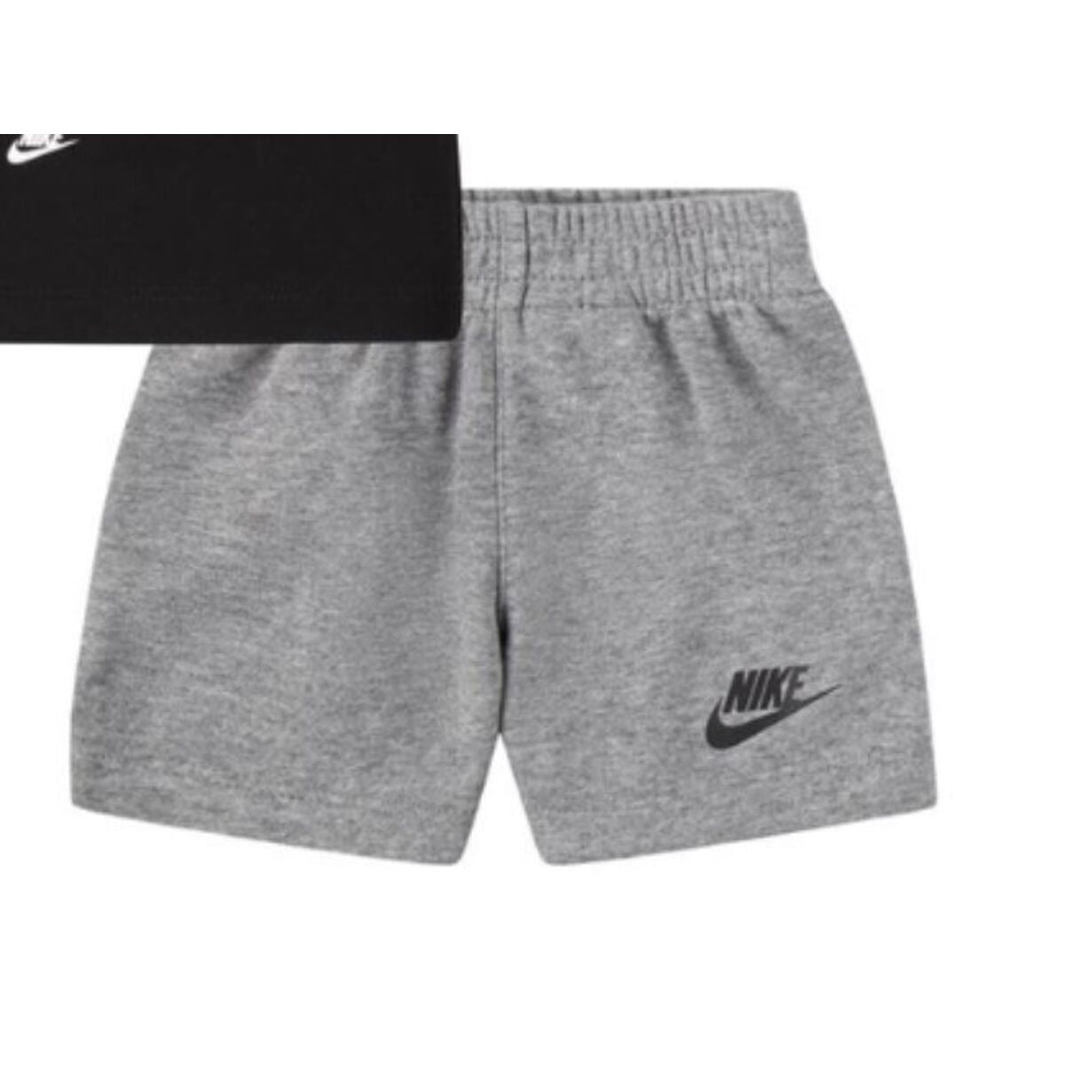 Sports Outfit for Baby Nike Nsw Add Ft  Black Grey-0