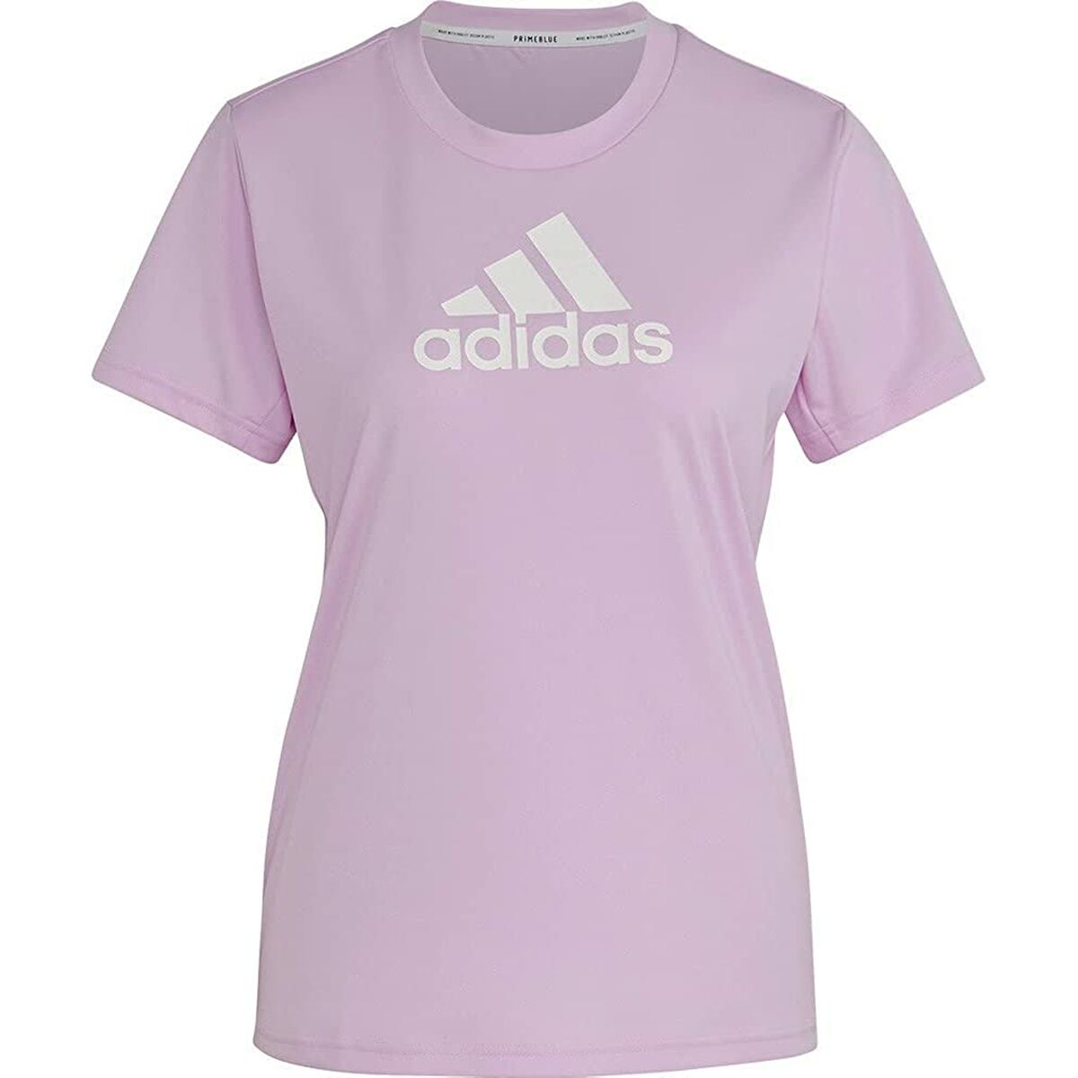 Women’s Short Sleeve T-Shirt Adidas Primeblue Plum-0