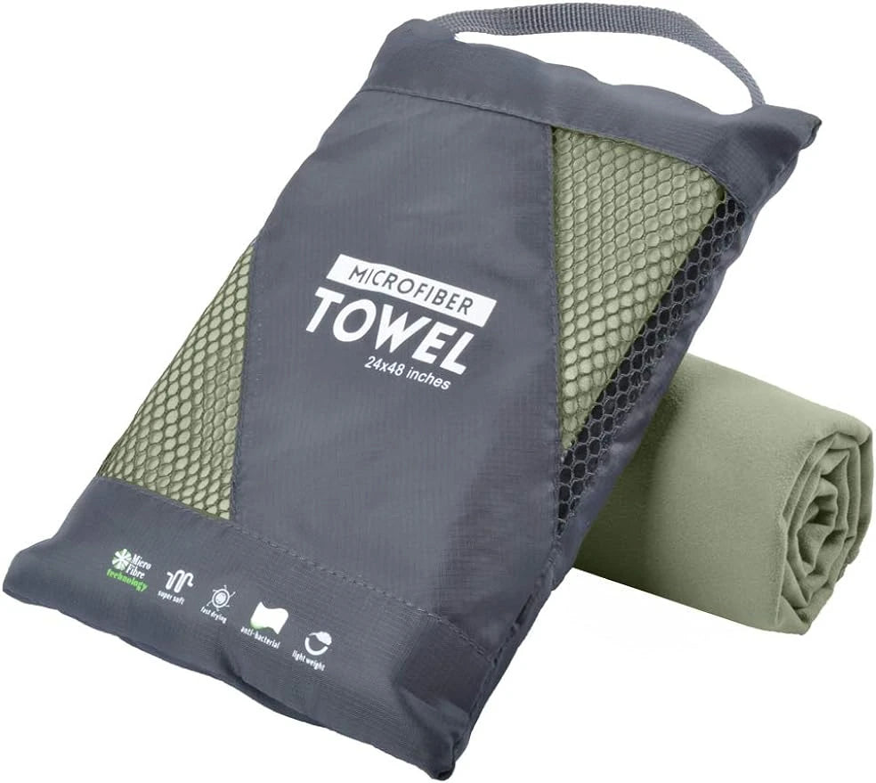 Microfiber Swimming Towels for Sport Super Absorbent Bath Beach Quick Drying Towel Portable Gym Towel for Running Camping Travel