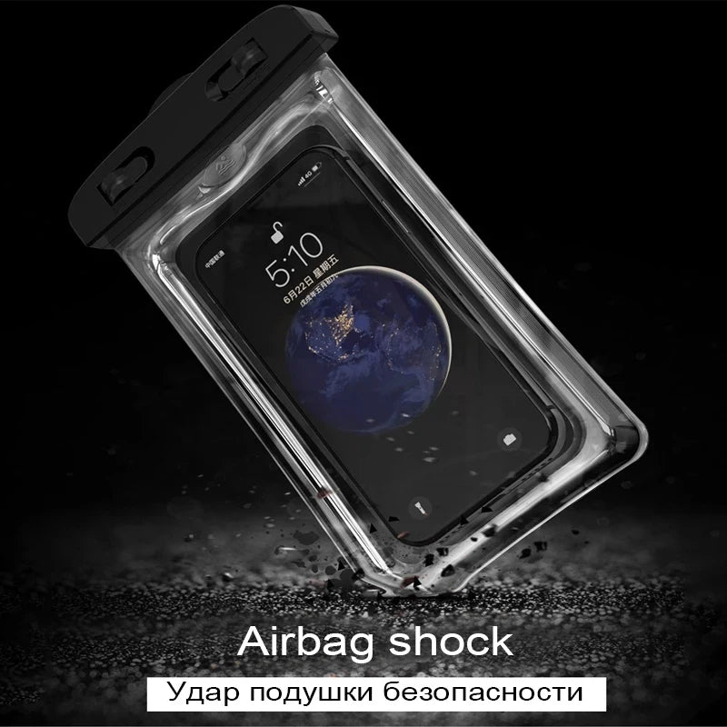 IP68 Universal Waterproof Phone Case Water Proof Bag For iPhone 15 14 13 12 11 Pro Max X Xiaomi 13 Samsung S23 Ultra Swim Cover