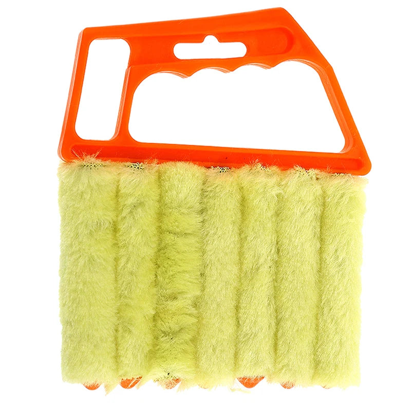 1pc, Washable Window Cleaning Brushes With Microfibers For Effortless Dust Collection And Blinds Cleaning