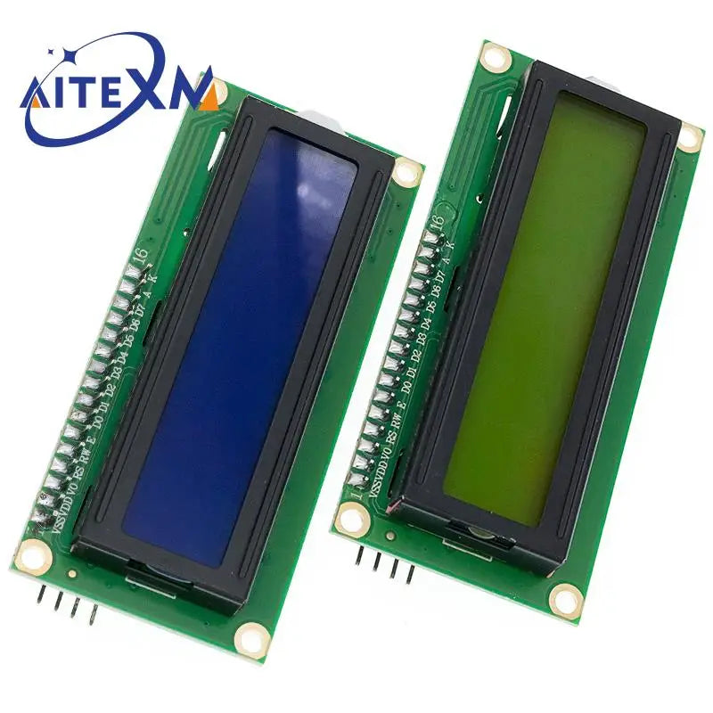 LCD1602 I2C Display Module Blue Green Screen 5V PCF8574 IIC Adapter Llate for Arduino