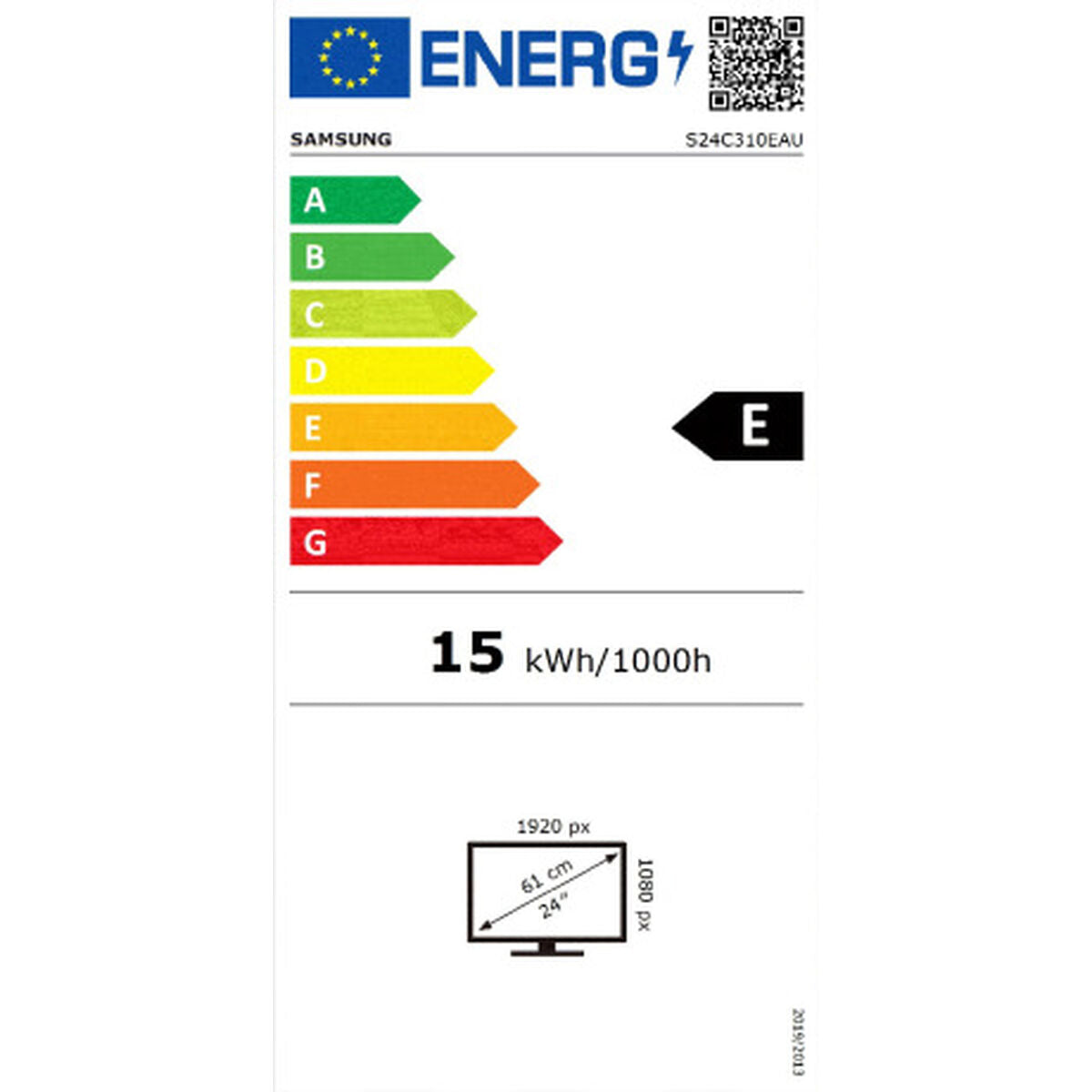 Monitor Samsung S24C310EAU Full HD 75 Hz-1