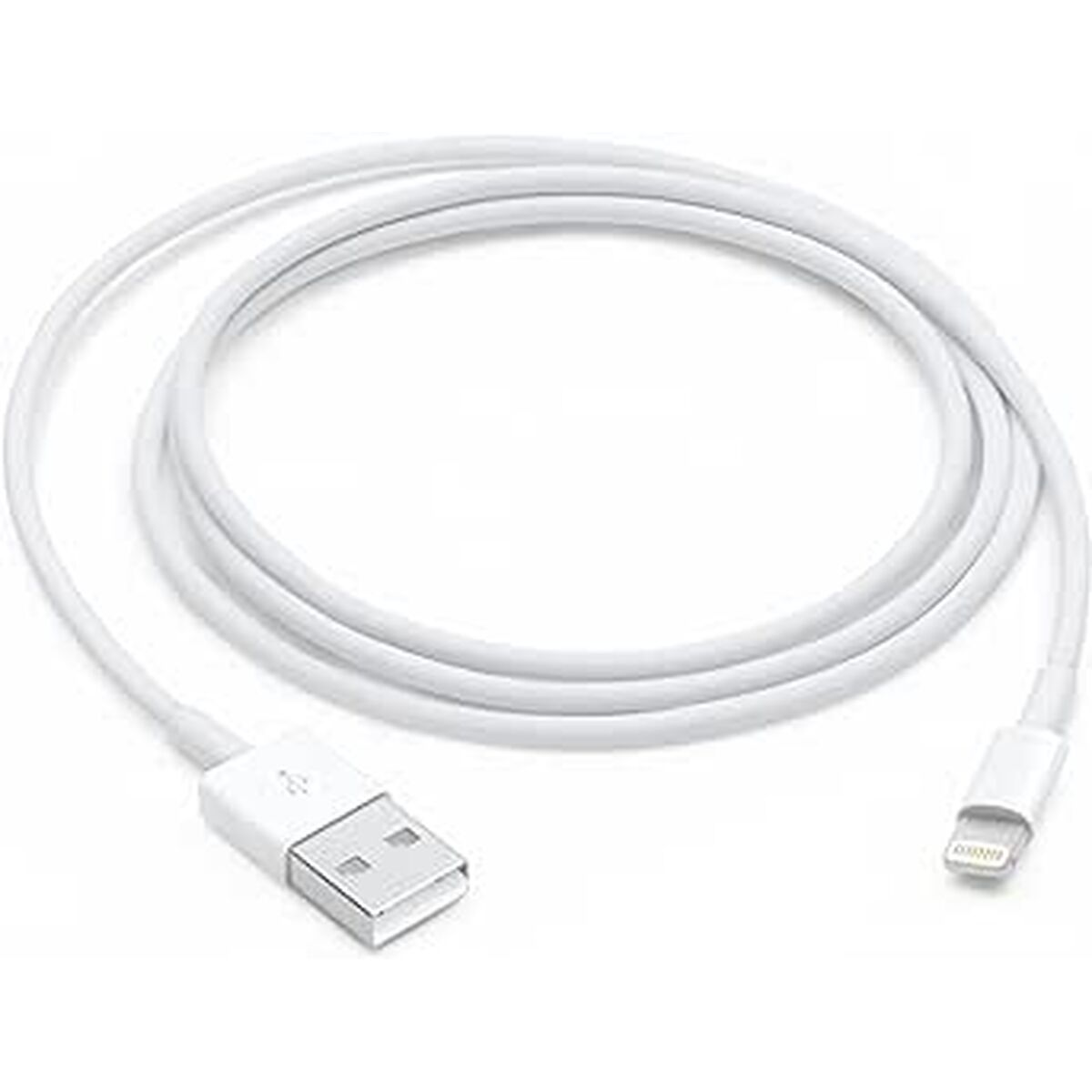 USB to Lightning Cable Apple MUQW3ZM/A White 1 m (1 Unit)-0