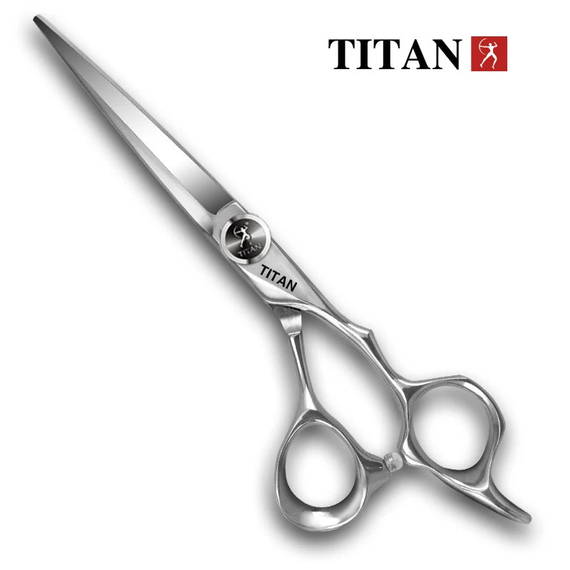 TITAN professional hairdresser scissors barber scissors hairdressing hair cutting  thinning  set of 5.5 6.0inch japan440c steel