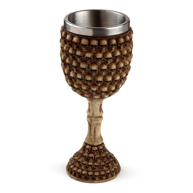 Decorative Gothic Multi Skulls Goblet SK126-0