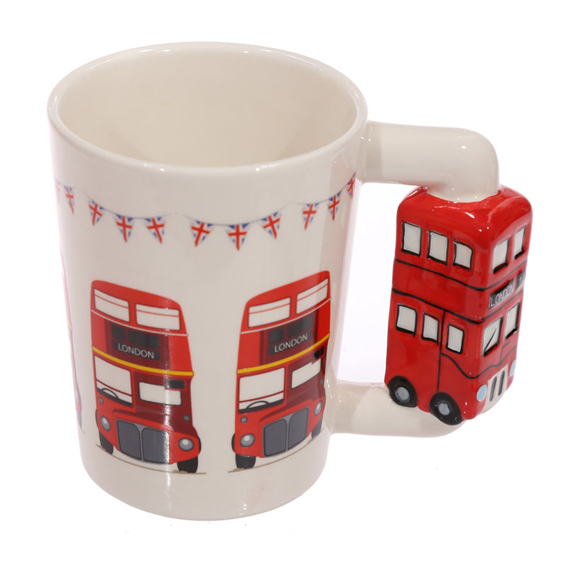 Novelty Ceramic Mug with London Bus Handle SMUG86-0