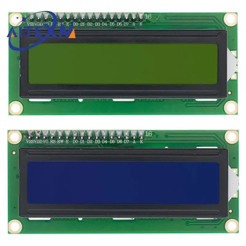 LCD1602 I2C Display Module Blue Green Screen 5V PCF8574 IIC Adapter Llate for Arduino