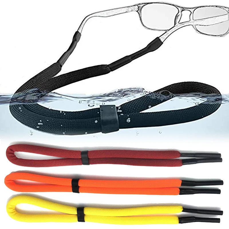 Unisex Water Sports Floating Sunglasses Chain Anti-Slip String Glasses Ropes Band Cord Holder Goggle Reading Eyeglasses Straps