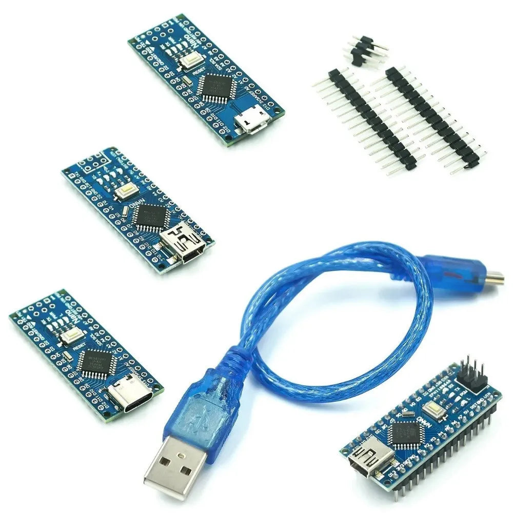 For nano Mini / Type-C / Micro USB With The Bootloader Compatible Red Controller for Arduino CH340 USB driver 16Mhz ATMEGA328PB