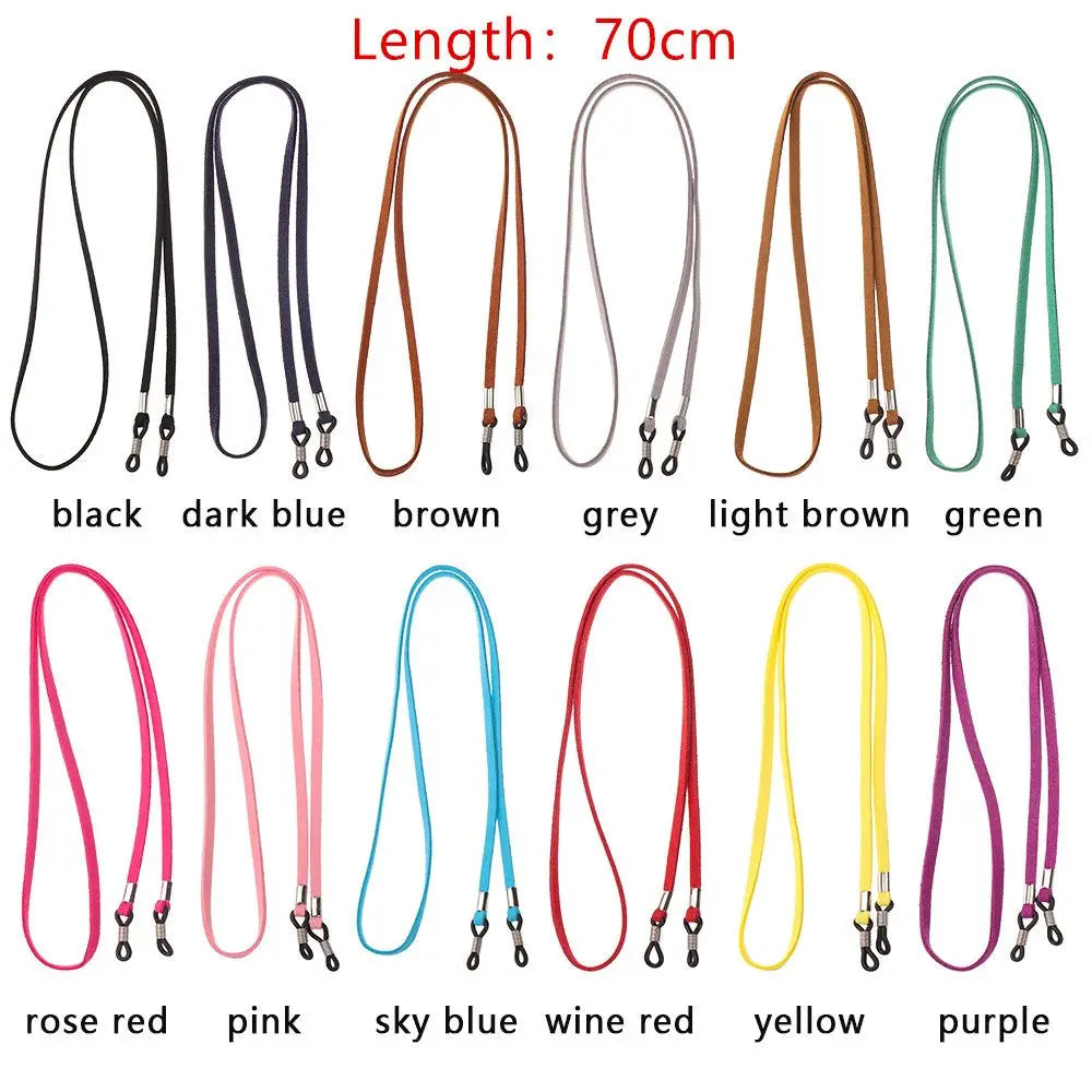 1pc New Design High Elasticity Sunglasses Lanyard Strap Necklace Eyeglass Glasses Chain Cord Reading Glasses Strap Decoration