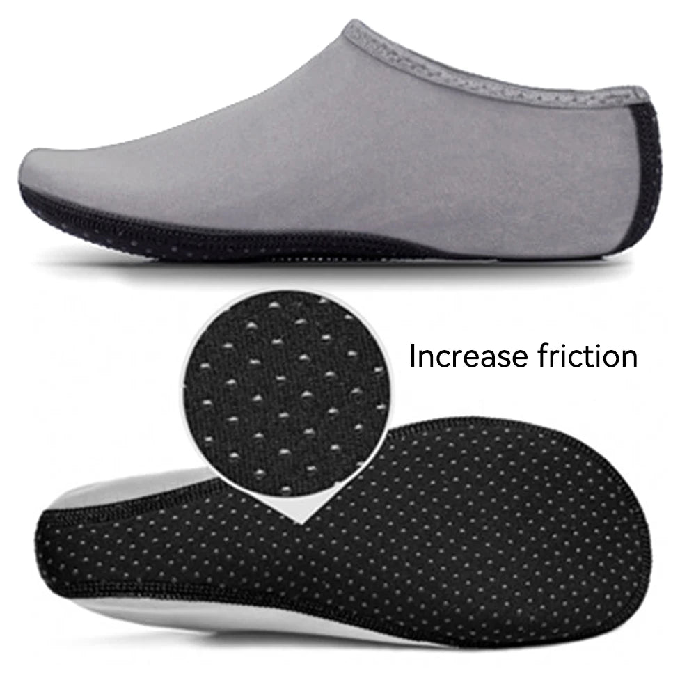 Unisex Water Shoes Swimming Diving Socks Summer Aqua Beach Sandal Flat Shoe Seaside Non-Slip Sneaker Socks Slipper for Men Women