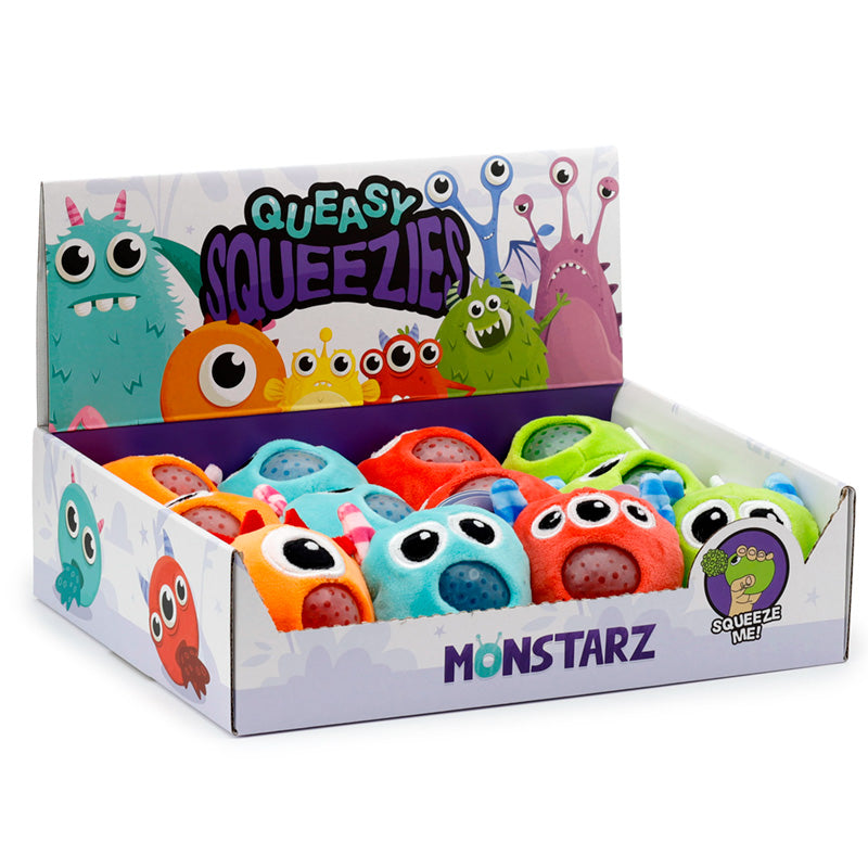 Fun Kids Squeezy Polyester Toy - Monstarz Monster TY757-0