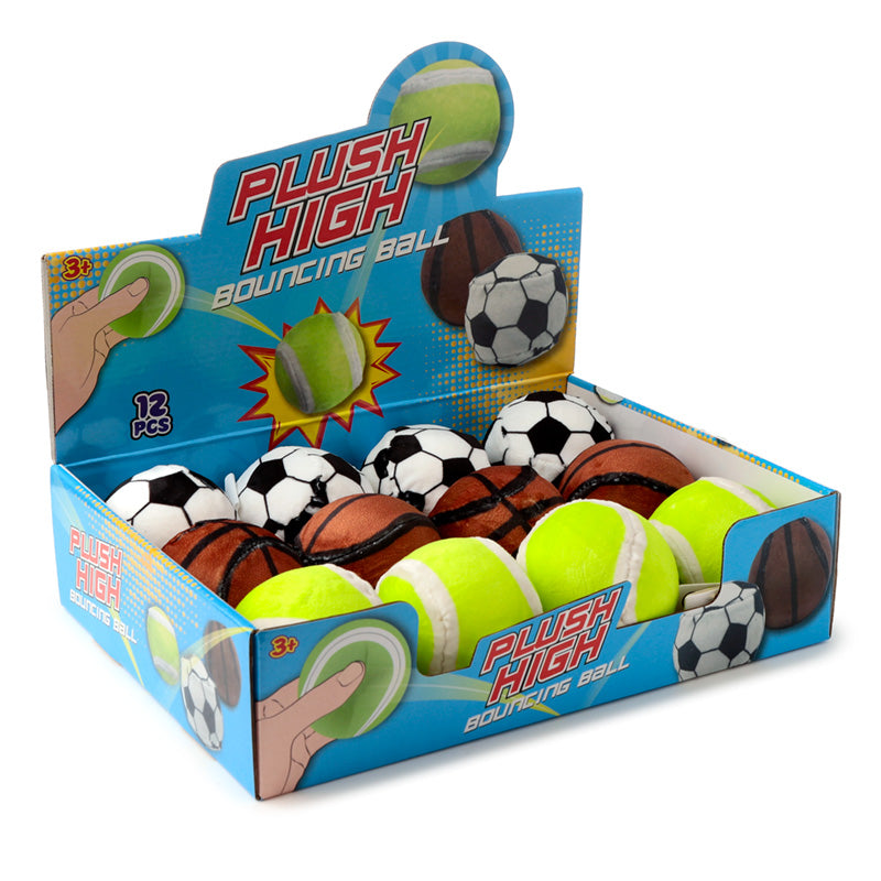 Fun Kids Plush High Bounce Ball TY921-0