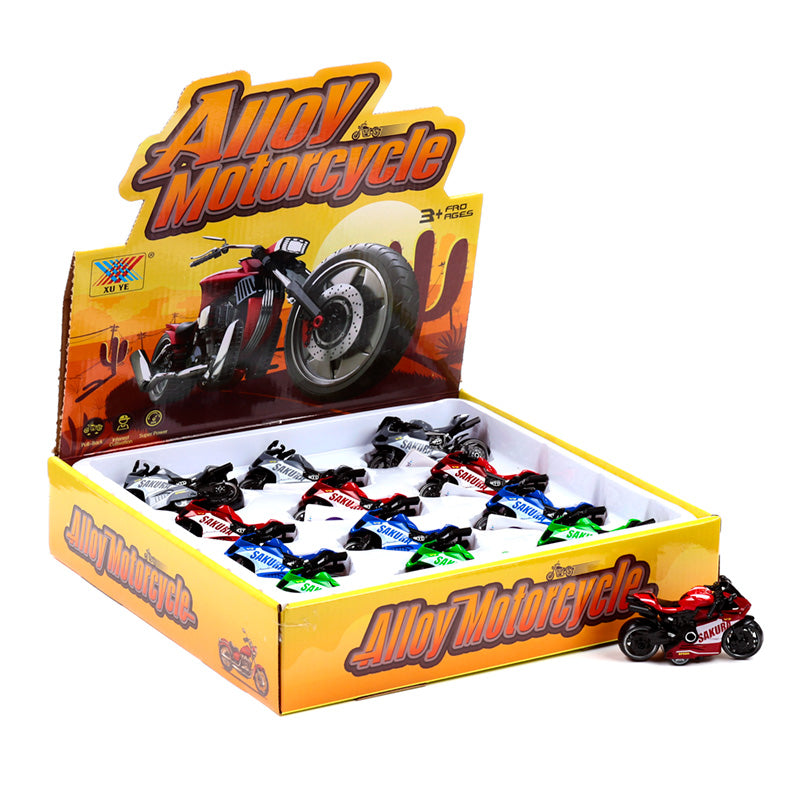 Pull Back Action Toy - Motorbike Car TY939-0