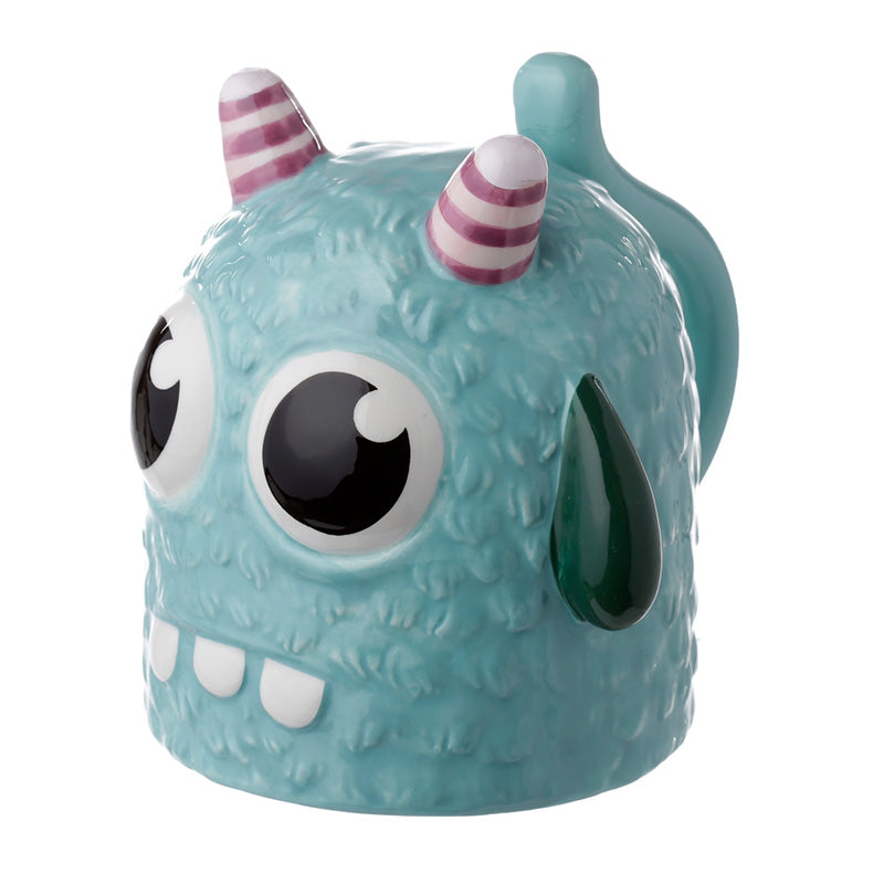 Novelty Upside Down Ceramic Mug - Blue Monstarz Monster UMUG04-0