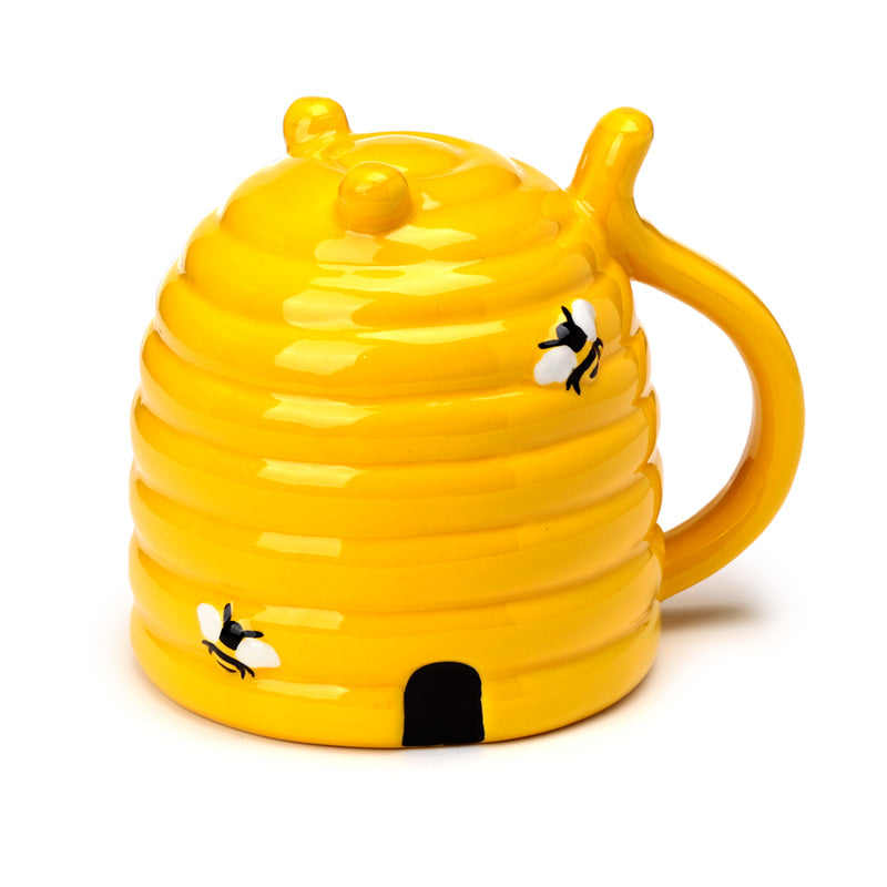 Novelty Upside Down Ceramic Mug - Beehive UMUG16-0