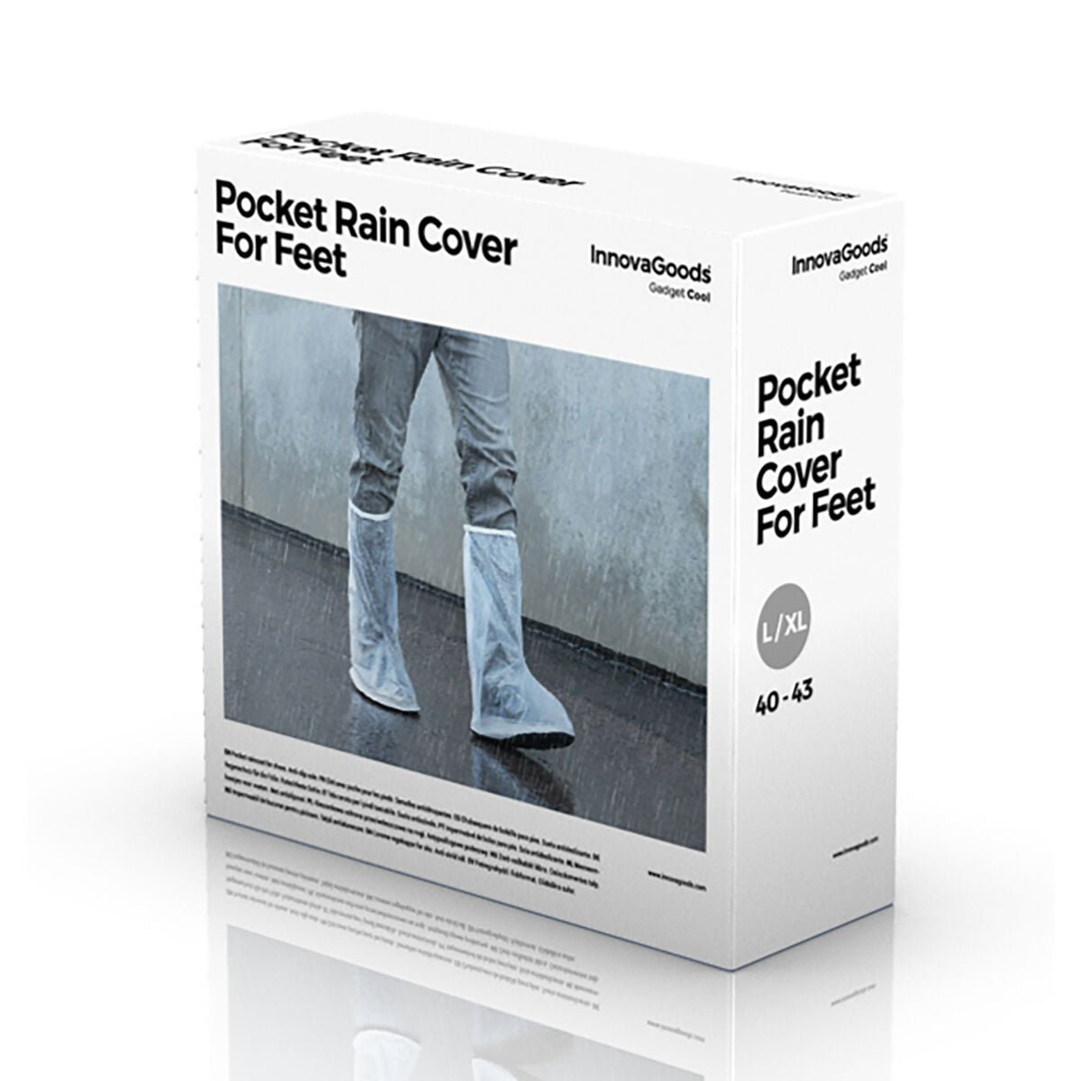 Pocket Rain Cover for Feet InnovaGoods 2 Units-1