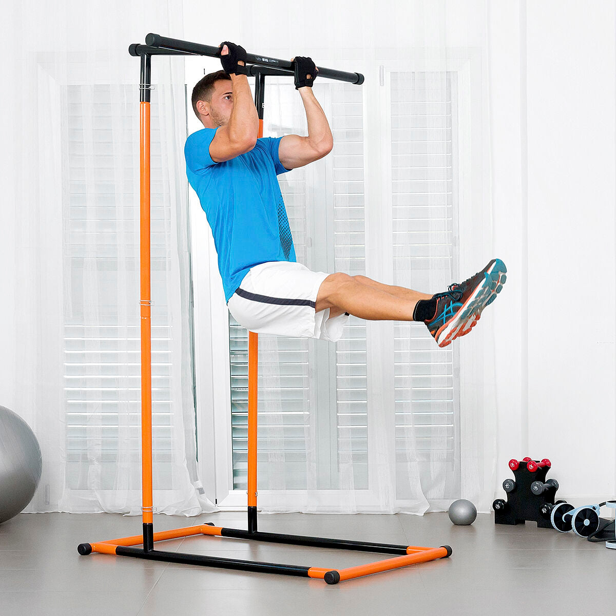 Full Body Pull-Up Station with Exercise Guide InnovaGoods-0