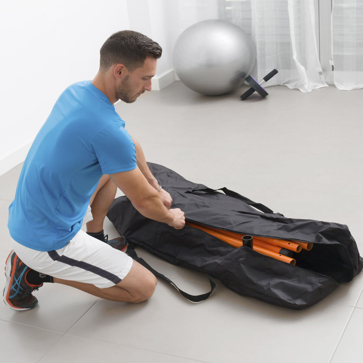 Full Body Pull-Up Station with Exercise Guide InnovaGoods-6