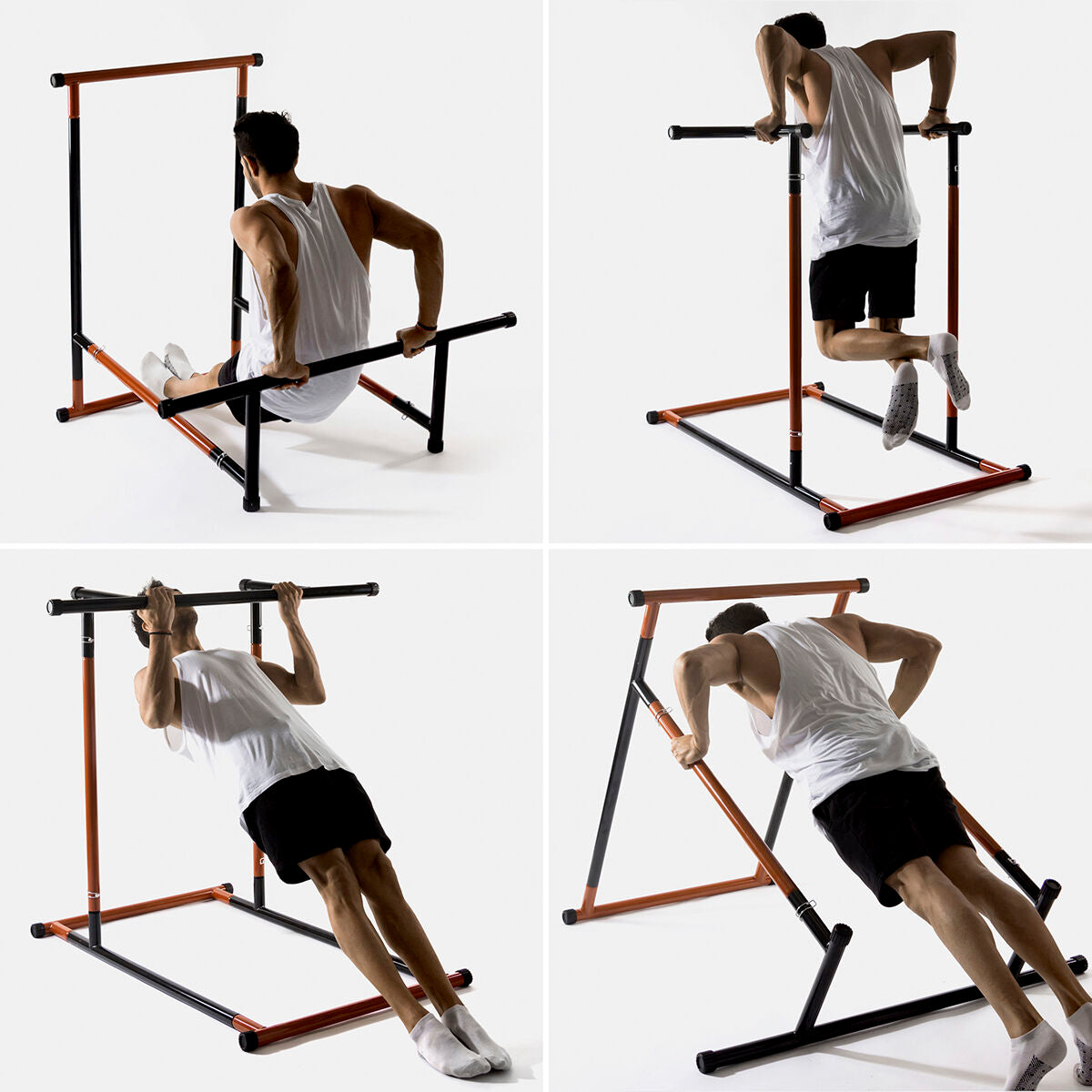 Full Body Pull-Up Station with Exercise Guide InnovaGoods-4