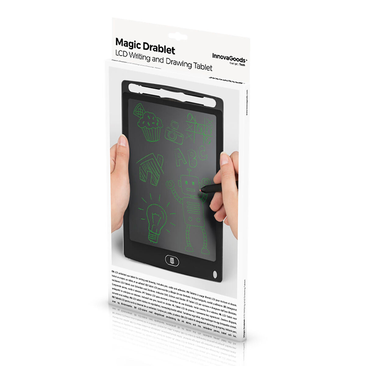 LCD Writing and Drawing Tablet Magic Drablet InnovaGoods-1