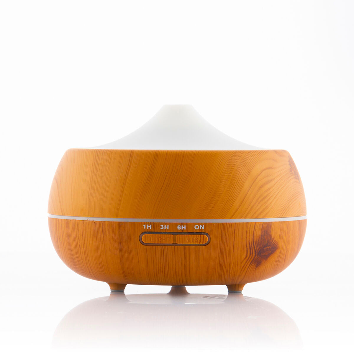 Aroma Diffuser Humidifier with Multicolour LED Wooden-Effect InnovaGoods-2