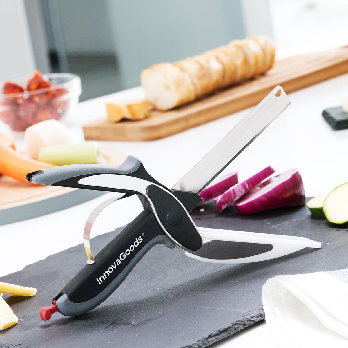 Kitchen Knife-Scissors Scible InnovaGoods-5