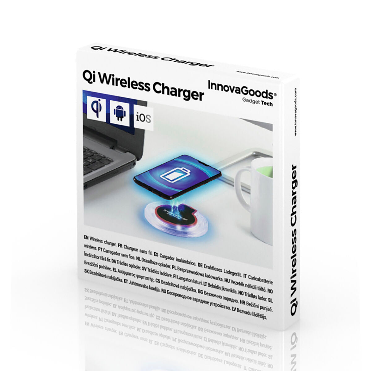 Qi Wireless Charger for Smartphones InnovaGoods-1