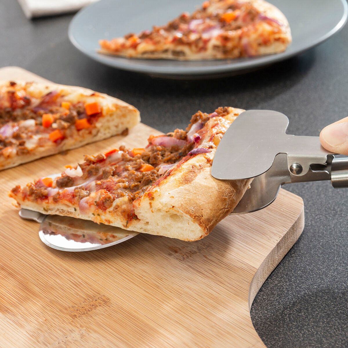 Pizza Cutter 4-in-1 Nice Slice InnovaGoods-5