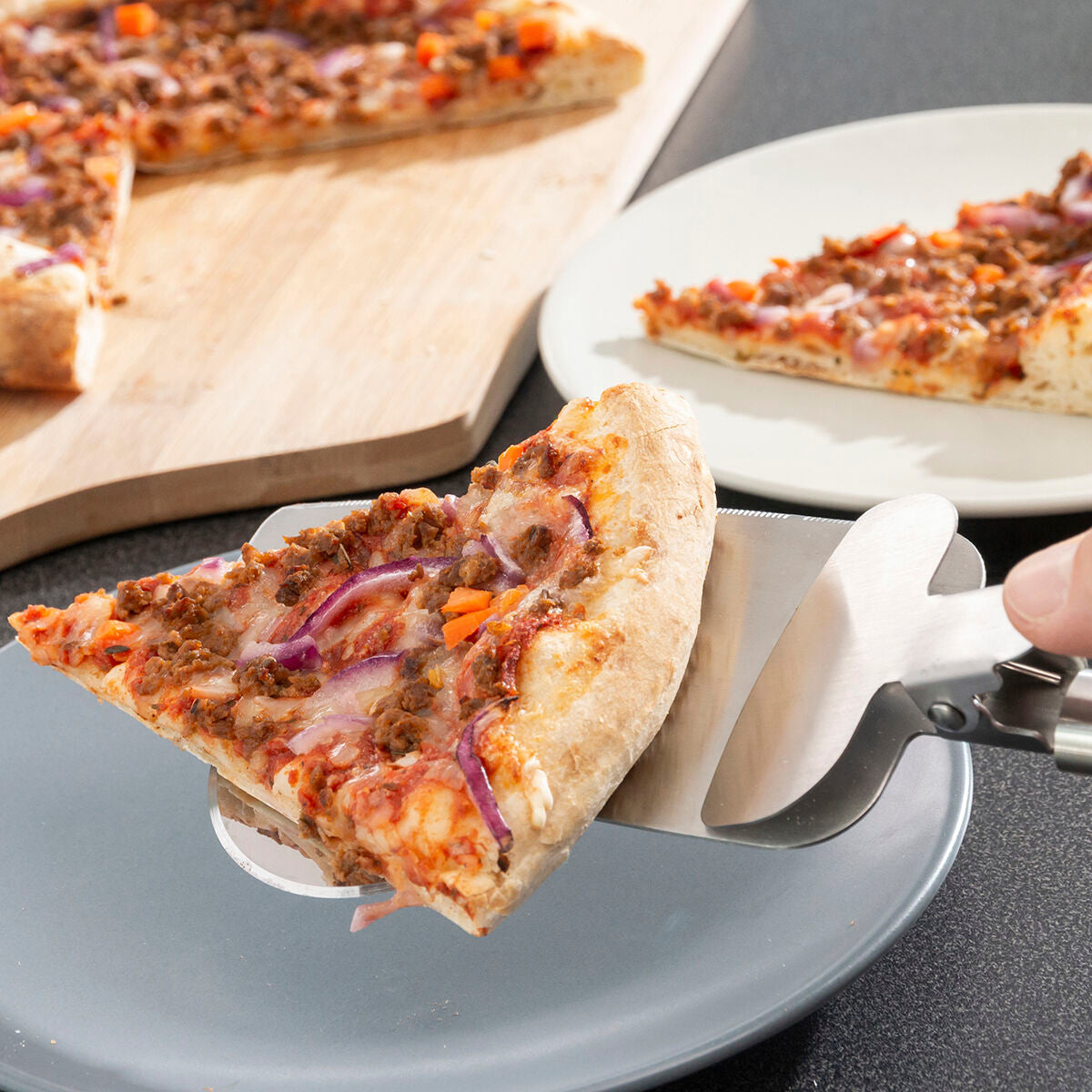 Pizza Cutter 4-in-1 Nice Slice InnovaGoods-3