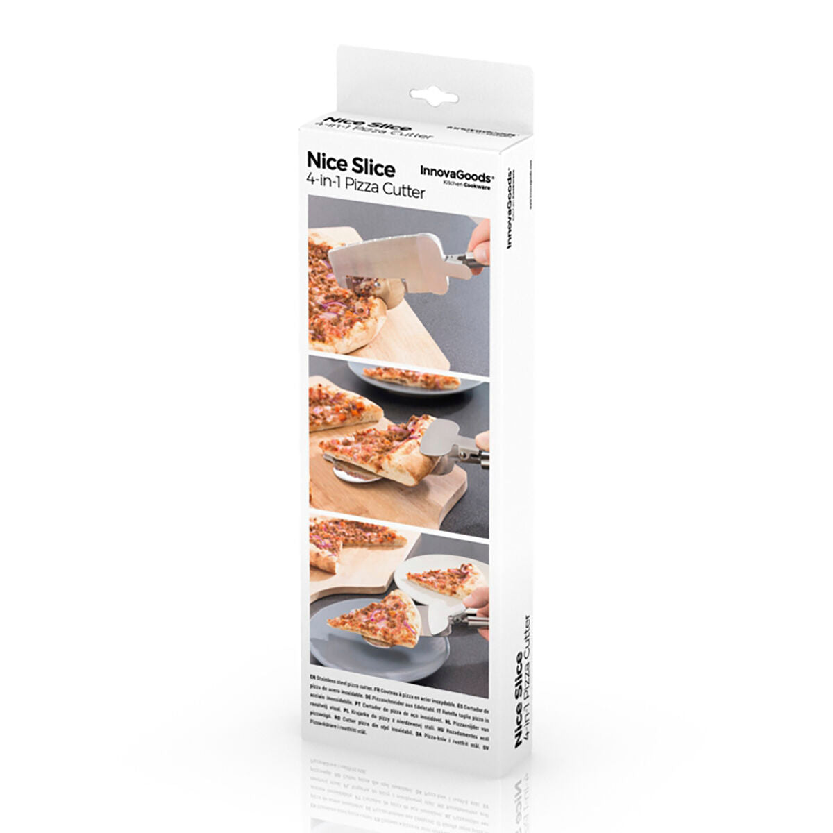 Pizza Cutter 4-in-1 Nice Slice InnovaGoods-1