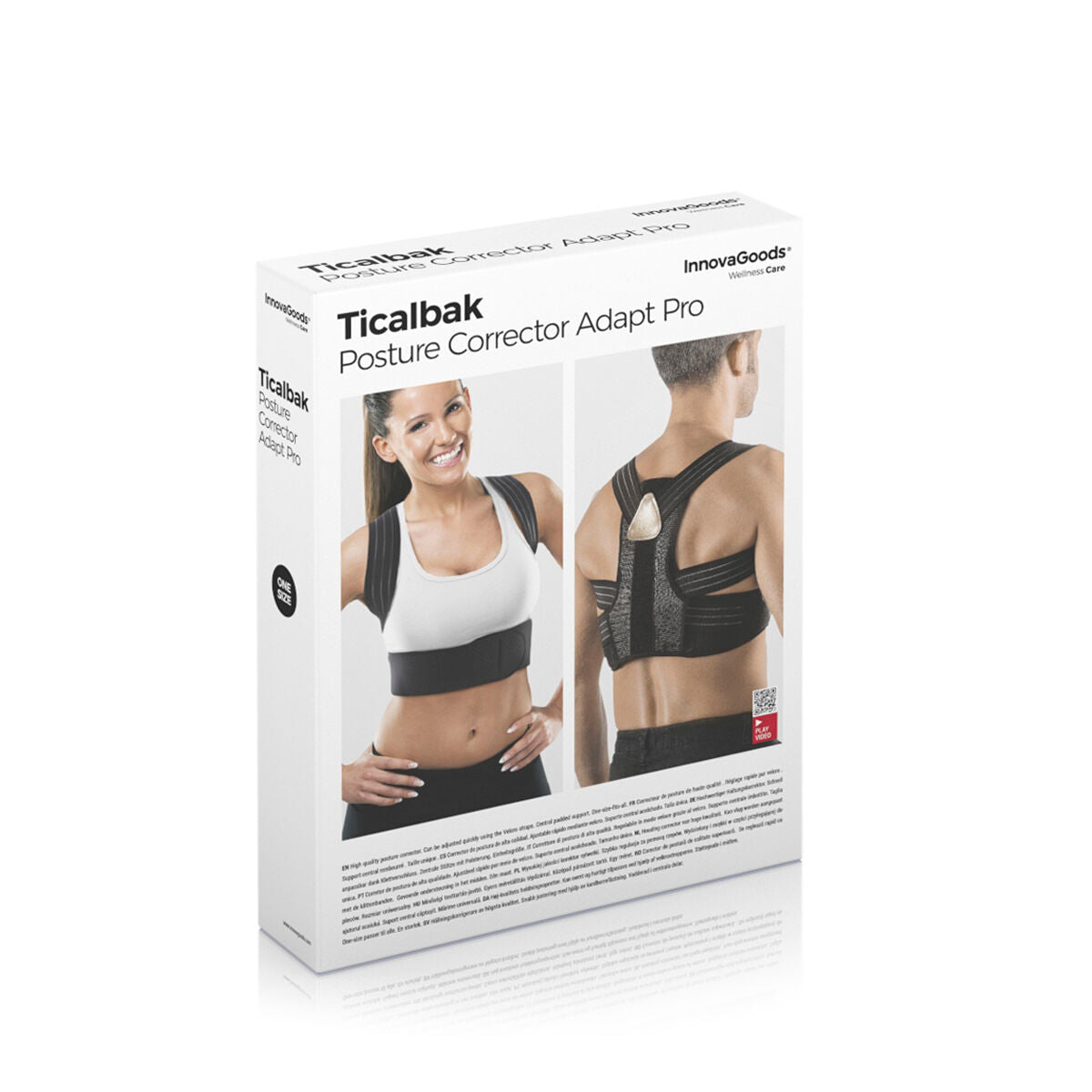 Adaptable Posture Corrector Pro Ticalbak InnovaGoods-1