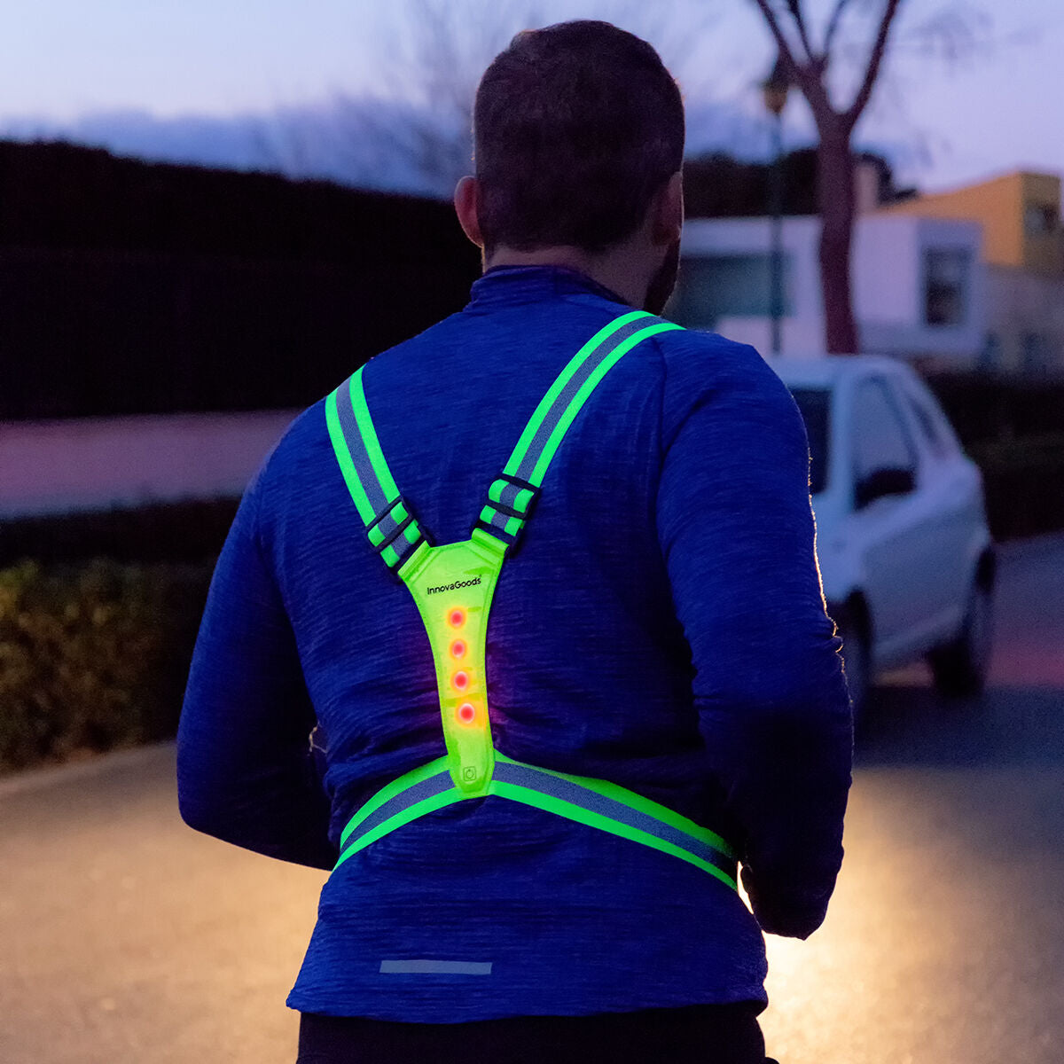 Sports Harness with LED Lights Lurunned InnovaGoods-0