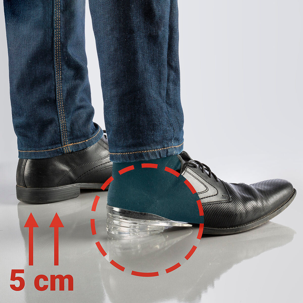 Silicone Height-Boosting Insoles x5 InnovaGoods 10Units-5