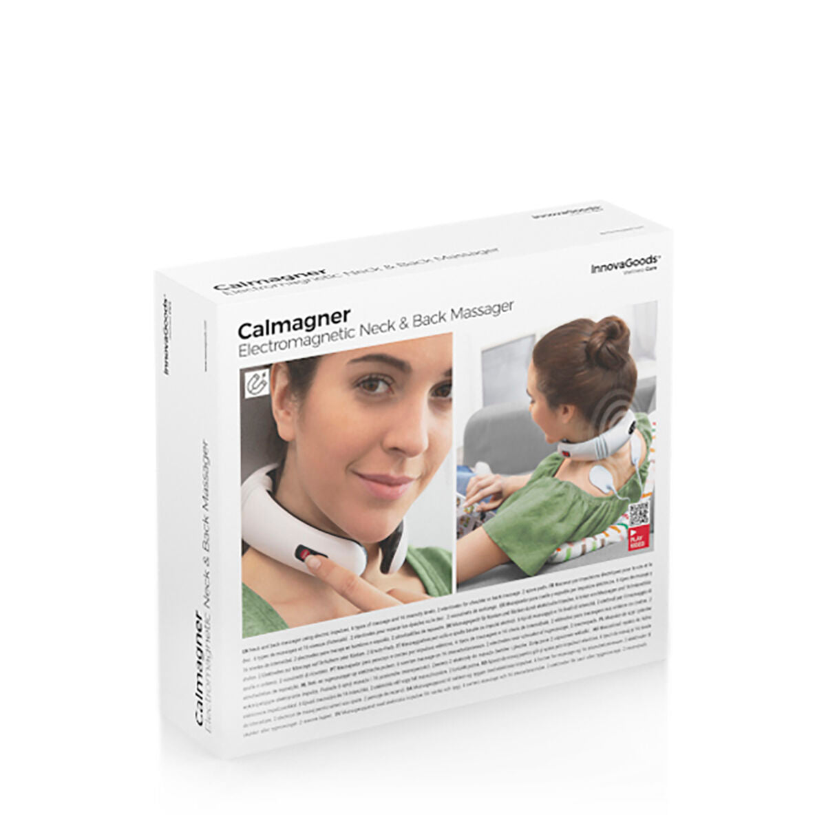 Electromagnetic Neck and Back Massager Calmagner InnovaGoods-1