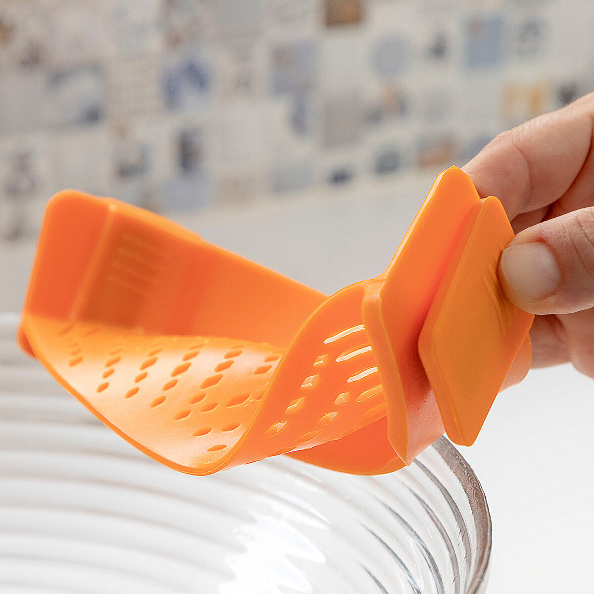 Silicone Strainer Pastrainer InnovaGoods-7