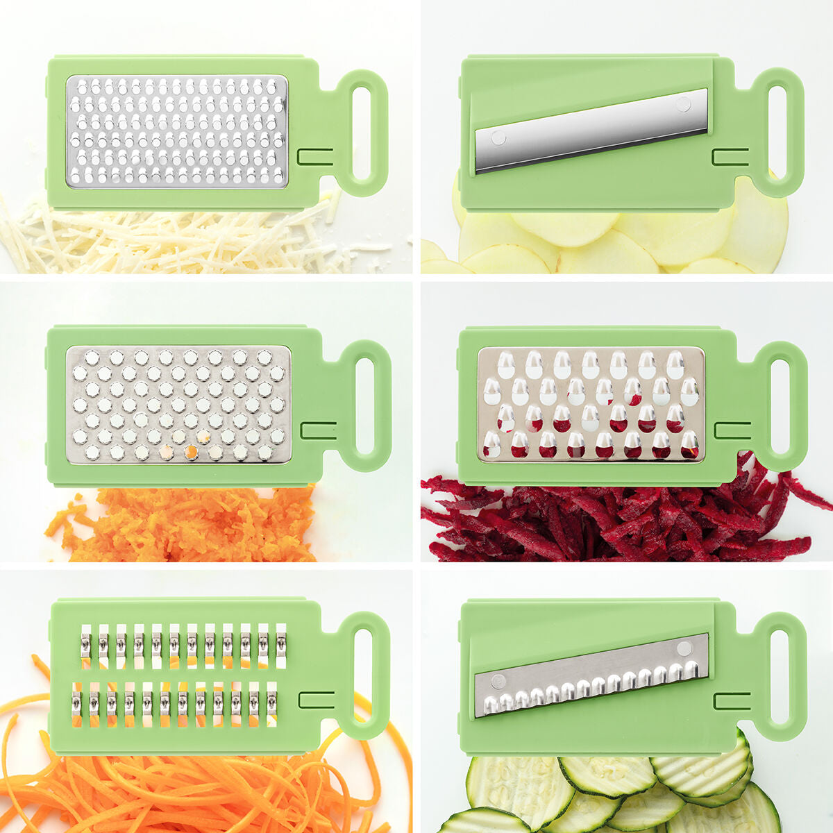 6-in-1 Folding Mandolin Grater Choppie InnovaGoods-5